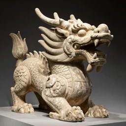 dragon statue made in tang dynasty