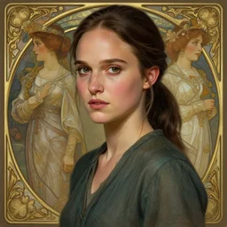 ultra realistic illustration, young natalie portman as ellie from last of us, intricate, elegant, highly detailed, digital painting, artstation, concept art, smooth, sharp focus, illustration, art by artgerm and greg rutkowski and alphonse mucha
