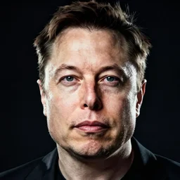 HD, portrait of Elon Musk