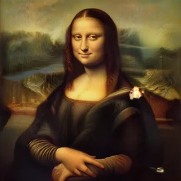 Kane from Command & Conquer, painting by Leonardo da Vinci