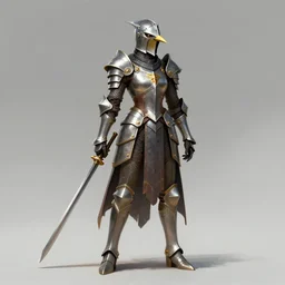 female bird knight, art station concept art, 4 k