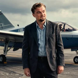 Leonardo DiCaprio as maverick in top gun