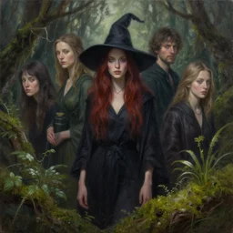 portrait beautiful witch forest moss plants, 4 k oil on linen by wlop, artgerm, andrei riabovitchev, nuri iyem, james gurney, james jean, greg rutkowski, highly detailed, soft lighting 8 k resolution oil on canvas, concept art, cgsociety, octane render, trending on artstation, artstationhd, artstationhq, unreal engine