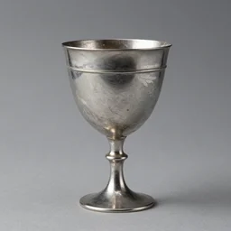 studio photography of 1st century wine goblet, studio lighting, solid color background 8k