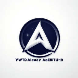 a cutting edge logo for a space traveling agency, awwward designs, award winning design, dribble, designed by rob janoff