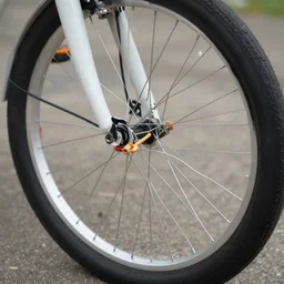 sticking a stick to bicycle wheel