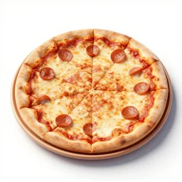 a bowl of pizza