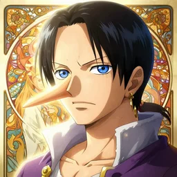 highly detailed vfx portrait of nico robin by eiichiro oda!, makoto shinkai, alphonse mucha, sharp focus, art by artgerm and greg rutkowski!, backlit, harsh overhead sunlight, blue eyes!!, large aquiline nose!!, stanley kybric, kaoru mori, intricately detailed, top rated on pixiv,