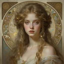 surreal lovecrafian minster girl, diffuse lighting, fantasy, intricate, elegant, highly detailed, lifelike, photorealistic, digital painting, artstation, illustration, concept art, smooth, sharp focus, naturalism, by greg rutkowski and greg staples and alphonse mucha