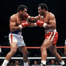 boxing match, the moment of knockout in title bout, new heavy weight champion of the world, Ali stands over Sonny Liston first round knockout photographed by Neil Leifer