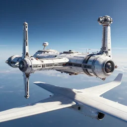 establishing shot giant space station above plane, star wars, exterior, planetarium, 3d rendered science fiction, high tech industrial and maschinen krieger, warm saturated colours, mri machine millennium falcon space-station Vuutun Palaa, inspired by a nuclear reactor submarine, ilm, beeple, star citizen halo, mass effect, starship troopers, elysium