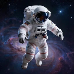 an ultradetailed illustration of an enlightened spaceman, drifting through a nebula, star in the background, intricate detail, cinematic, 8 k, cel shaded, volumetric lighting, octane render, art by greg rutkowski and albert bierstadt, pixv
