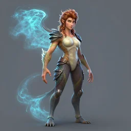 air elemental by ralph horsley, humanoid form, rossdraws, ilvya kuvshinov, highly detailed illustration, pixar, maya, engine, artstation