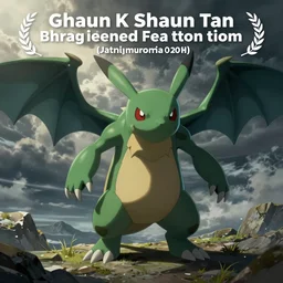 grim pokemon creature by shaun tan