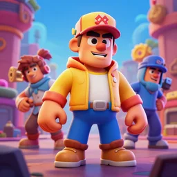 digital art, 🕵, octane render, detailed, brawl stars, unreal engine 5, cinema 4 d cinematic, artstation, greg rutkowski