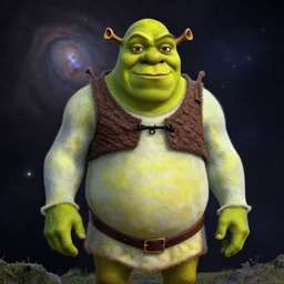 breathtaking photograph of shrek. astrophotography, NASA, 4K, Detailed, HDR