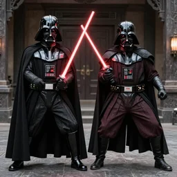 Darth Vader vs. Mace Windu cinestill