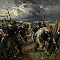 war in the trenches by otto dix