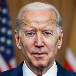 a hybrid face that looks like both joe biden and donald trump as one person