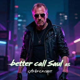“better call Saul as cyberpunk character”