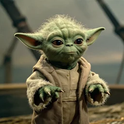 a film still of yoda in titanic 1 9 9 7