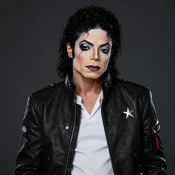 portrait of star guardian michael jackson from league of legends, au naturel, hyper detailed, digital art, trending in artstation, cinematic lighting, studio quality, smooth render, unreal engine 5 rendered, octane rendered, art style by klimt and nixeu and ian sprigger and wlop and krenz cushart and riot
