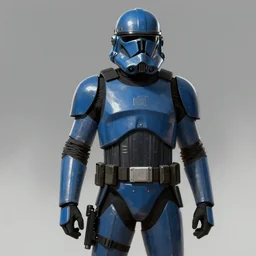 star wars concept art by greg rutkowski, soldier wearing a blue and black tactical gear of the hapes republic, digital painting, artstation, concept art, smooth, sharp foccus ilustration, artstation hq
