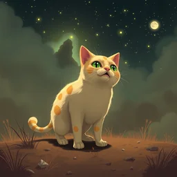 ! dream cute cat 8 3 7 by simon stalenhag