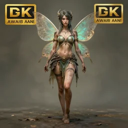full body pose, beautiful adult battle fairy, dirty, grungy, grunge, highly detailed, 4 k, hdr, smooth, sharp focus, high resolution, award - winning photo, artgerm, photorealistic