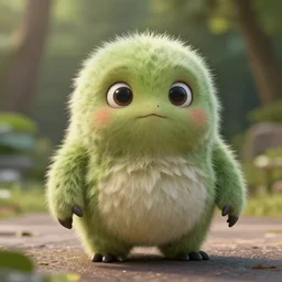 the strangest creature ever. photorealistic, natural lighting, cute