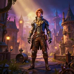 james paick - a victorian city, steampunk, vibrant, 5 0 mm lens, game environment design, behance hd, dramatic lighting, cinematic, global illumination, deviant art, trending on artstation, bloom