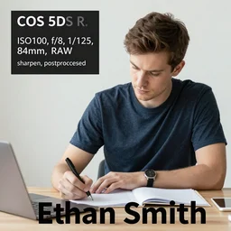 Ethan Smith writing his next guide, (EOS 5DS R, ISO100, f/8, 1/125, 84mm, RAW, sharpen, postprocessed)