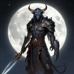 moon themed dnd kenku character class