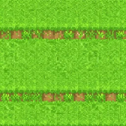 pixel art seamless grass top texture, 8 bit, minecraft, game asset