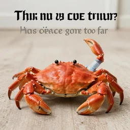 this dog is a crab : has science gone too far???