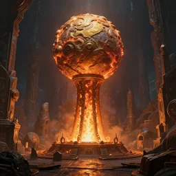 beautiful digital fantasy illustration of the forge of worlds, high detail texture, unreal engine, 8k, Photographic quality, ultra hyper realistic quality, 8k definiton, hyper-realistic, cinematic, cinematic lighting