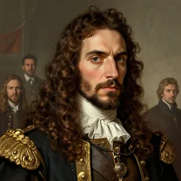 portrait of a castilian explorer juan sebastian elcano, colourised, face portrait, epic, tragic, military art, fantasy, dieselpunk, hd shot, digital portrait, beautiful, artstation, comic style, by artgerm, guy denning, jakub rozalski, magali villeneuve and charlie bowater