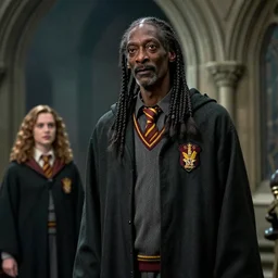 Snoop dogg in the harry potter universe,gryfindor,hermiona