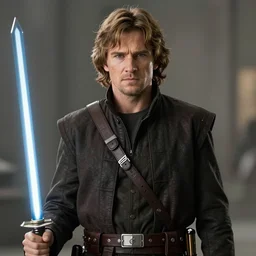 hayden christensen as anakin skywalker, cinematic, professional, 8k, detailed