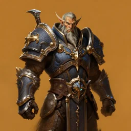 portrait of arthas from warcraft, highly detailed, centered, solid color background, digital painting