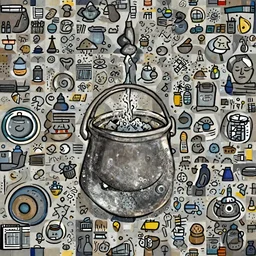 a cauldron