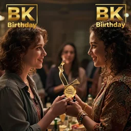 pals have a birthday party, hyper realism, cinematic shot, fine details, 8 k, depth of field, professional photo, photorealistic, intricate complexity, extremely detailed, very sharp, award winning photo,