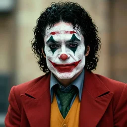 Michael Jackson is The Joker, hyperdetailed, artstation, cgsociety, 8k