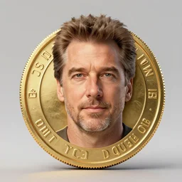 hyperrealistic dslr film still of jeff goldblum disguised as gold coin, stunning 8 k octane comprehensive 3 d render, inspired by istvan sandorfi & greg rutkowski & unreal engine, perfect symmetry, dim volumetric cinematic lighting, extremely hyper - detailed, incredibly real lifelike attributes & flesh texture, intricate, masterpiece, artstation, stunning