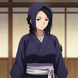 kunoichi in the style of yaegashi nan