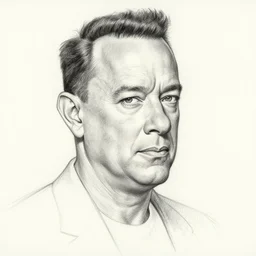 linework preliminary drawing of tom hanks, by line michelangelo, pencil frank frazetta, preliminary leyendecker