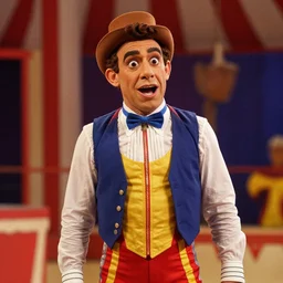 pepe in intro circus tv series