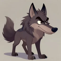 beautiful detailed character design of a cartoon mean werewolf, tlk, tlk, in the style of'don bluth'profile pic. deviantart adoptable, style of maple story and zootopia, portrait studio lighting by jessica rossier and brian froud in the style of disney balto, artstation deviantart alphonse mucha wild were wolf in the style of'don bluth'