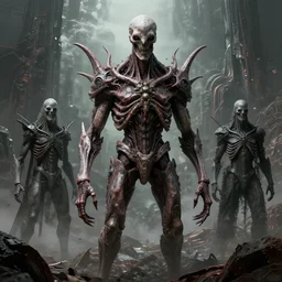 humanity being destroyed by ai, hyper detailed, brutalism, in the style of h. r. giger, boris groh, alex grey, n - 4