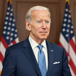 illustration of Joe Biden in the style of Stan Kelly